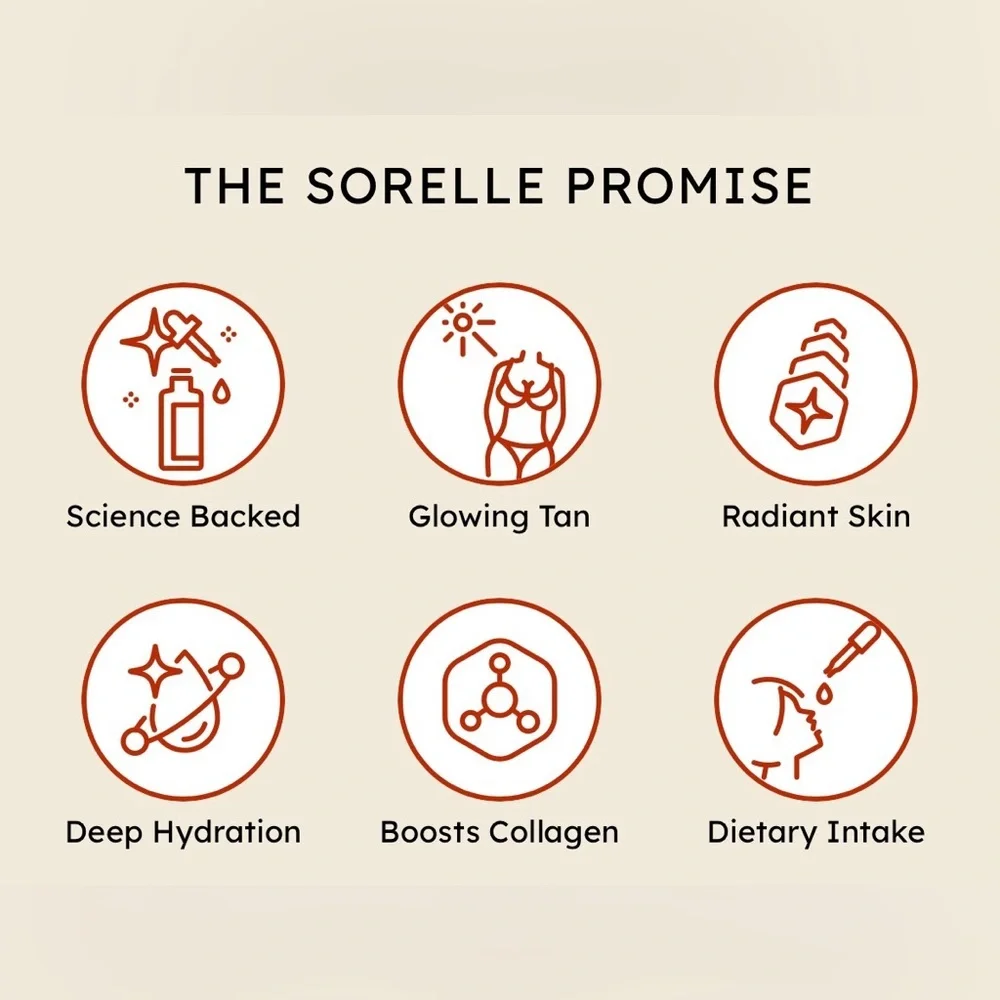 Sorelle Tanning Drops Serum Watermelon Flavour 50ml 2 pack Women’s Skincare